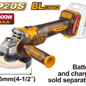 Brusilica akumulatorska INGCO 115mm